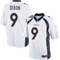 Men's Nike Denver Broncos #9 Riley Dixon Limited White NFL Jersey