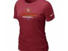 Women San Francisco 49ers Red T-Shirt