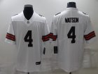 Nike Browns #4 Deshaun Watson White Vapor Limited Jersey