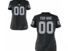 Women's Nike Oakland Raiders Customized Game Team Color Jerseys