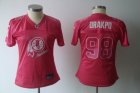 women nfl Washington Redskins #98 orakpo pink[2011 fem fan]