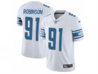 Nike Detroit Lions #91 AShawn Robinson White Mens Stitched NFL Limited Jersey