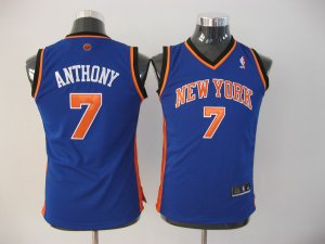 youth nba new york knicks #7 anthony blue