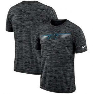 Carolina Panthers Nike Sideline Velocity Performance T-Shirt Heathered Black