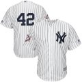 Yankees #42 Mariano Rivera White 2019 Jackie Robinson Day Cool Base Jersey