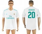2017-18 Real Madrid 20 ASENSIO Home Thailand Soccer Jersey
