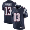 Nike Patriots #13 Phillip Dorsett Navy Vapor Untouchable Limited Jersey