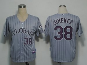 MLB Colorado Rockies #38 Jimenez Gery[Cool Base]