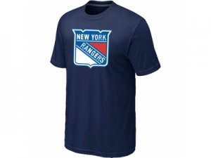 NHL New York Rangers Big & Tall Logo D.Blue T-Shirt