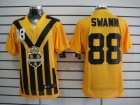 Nike Pittsburgh Steelers #88 Swann Yellow Colors 1933s Throwback Elite Jerseys