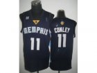 NBA Memphis Grizzlies #11 Michael Conley Blue Jerseys(Revolution 30)