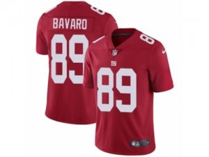 Mens Nike New York Giants #89 Mark Bavaro Vapor Untouchable Limited Red Alternate NFL Jersey