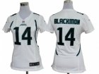 Nike women nfl Jacksonville Jaguars #14 Justin Blackmon white jerseys