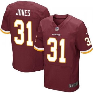 Nike Washington Redskins #31 Matt Jones Burgundy Red Jerseys(Elite)