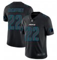 Nike Panthers #22 Christian McCaffrey Black Impact Rush Limited Jersey