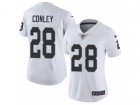 Women Nike Oakland Raiders #28 Gareon Conley Vapor Untouchable Limited White NFL Jersey