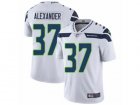 Mens Nike Seattle Seahawks #37 Shaun Alexander Vapor Untouchable Limited White NFL Jersey