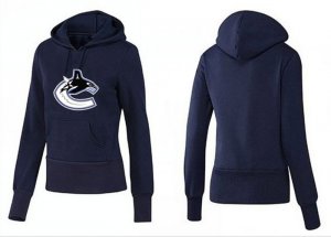 NHL Women Vancouver Canucks Logo Pullover Hoodie 3