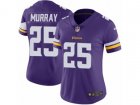 Women Nike Minnesota Vikings #25 Latavius Murray Vapor Untouchable Limited Purple Team Color NFL Jersey