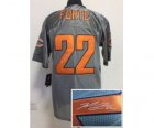 Nike chicago bears #22 forte grey jerseys[Elite shadow signature]