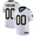 Mens Nike New Orleans Saints Customized White Vapor Untouchable Limited Player NFL Jersey