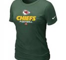 Women Kansas City Chiefs deep Green T-Shirt