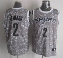 Spurs #2 Kawhi Leonard Gray City Luminous Jersey