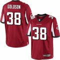 Mens Nike Atlanta Falcons #38 Dashon Goldson Limited Red Team Color NFL Jersey