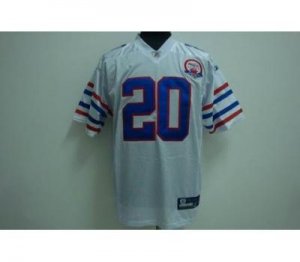 nfl buffalo bills #20 whitner afl 50th white