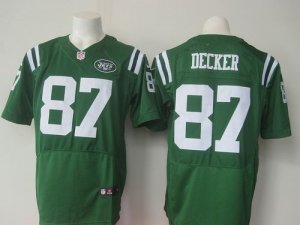 Nike New York Jets #87 Eric Decker Green Rush Jerseys(Elite)