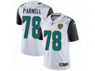 Nike Jacksonville Jaguars #78 Jermey Parnell White Vapor Untouchable Limited Player NFL Jersey