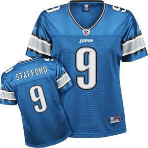 women nfl jerseys detroit lions #9 stafford blue[2011]