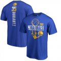 Golden State Warriors Kevin Durant Fanatics Branded 2018 NBA Finals Bound Name & Number T-Shirt