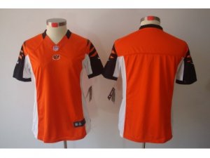 Nike Women NFL Cincinnati Bengals Blank Orange Jerseys