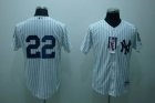 mlb new york yankees #22 winn white(2009 logo)