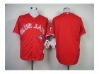 mlb jerseys toronto blue jays blank canada red[new]