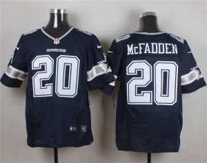 Nike Dallas Cowboys #20 Darren McFadden Navy Blue jerseys(Elite)