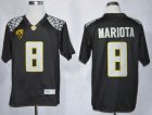 Oregon Duck Marcus Mariota 8 Limited Jerseys - Black