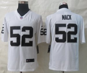 Nike Oakland Raiders #52 Mack White Jerseys(Limited)