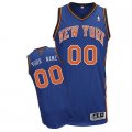 Customized New York Knicks Jersey Revolution 30 Blue Road Basketball