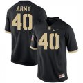 Army Black Knights 40 Andy Davidson Black College Football Jersey