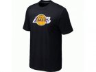 Los Angeles Lakers Big & Tall Primary Logo Black T-Shirt