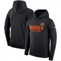 Cincinnati Bengals Nike Team Name Performance Pullover Hoodie Black