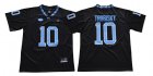 North Carolina Tar Heels 10 Mitch Trubisky Black College Football Jersey