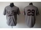 mlb St. Louis Browns #29 Satchel Paige Home Mitchell & Ness
