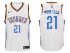Nike NBA Oklahoma City Thunder #21 Andre Roberson Jersey 2017-18 New Season White Jersey