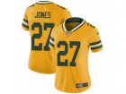Women Nike Green Bay Packers #27 Josh Jones Limited Gold Rush NFL Jersey