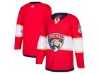 Men Adidas Florida Panthers Blank Red Home Authentic Stitched Custom Jersey