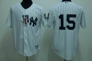 mlb new york yankees #15 munson white(2009 logo)