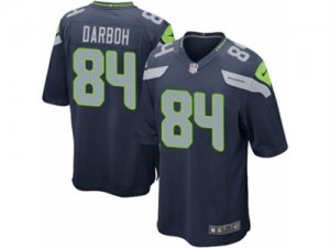 Mens Nike Seattle Seahawks #84 Amara Darboh Game Steel Blue Team Color NFL Jersey